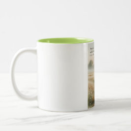Christian Romans 8:28 Bible Verse Coffee Mug ツートーンマグカップ