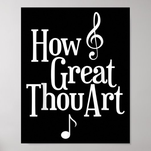 Christian S How Great Thou Art  ポスター (正面)