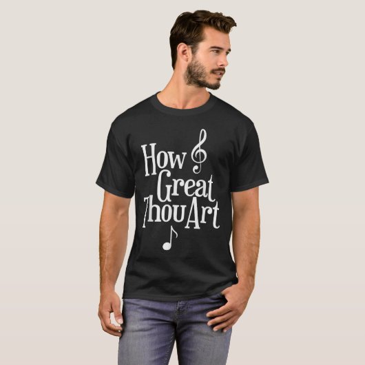 Christian S How Great Thou Art  Tシャツ (正面フル)