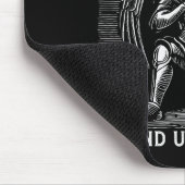 Christian Saint Michael Catholic Saint Defend Us I マウスパッド (コーナー)