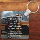 Christian School Bus Driver  Memorial Keepsake  キーホルダー (裏面)