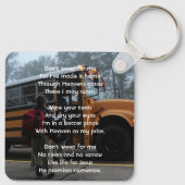 Christian School Bus Driver  Memorial Keepsake  キーホルダー (裏面)