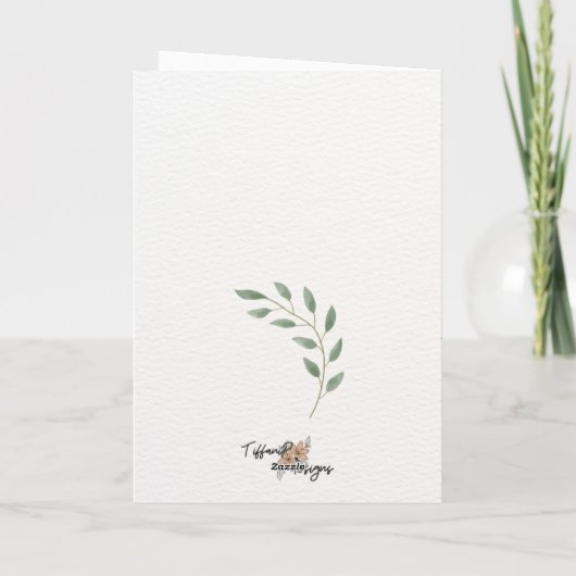 Christian Scripture Easter Card シーズンカード (裏面)