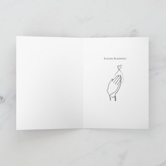 Christian Scripture Easter Card シーズンカード (内部)