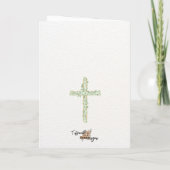 Christian Scripture Easter Card シーズンカード (裏面)