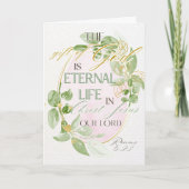 Christian Scripture Easter Card シーズンカード (正面)