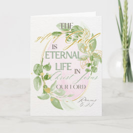 Christian Scripture Easter Card シーズンカード