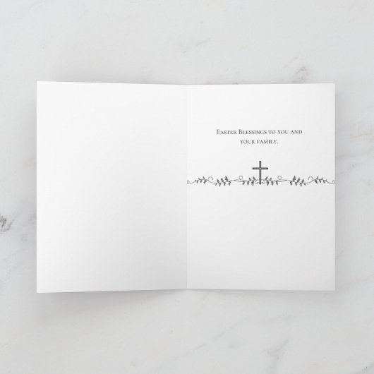 Christian Scripture Easter Card シーズンカード (内部)