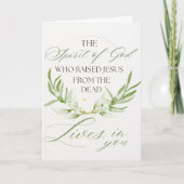 Christian Scripture Easter Card シーズンカード (正面)