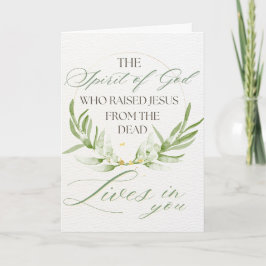 Christian Scripture Easter Card シーズンカード