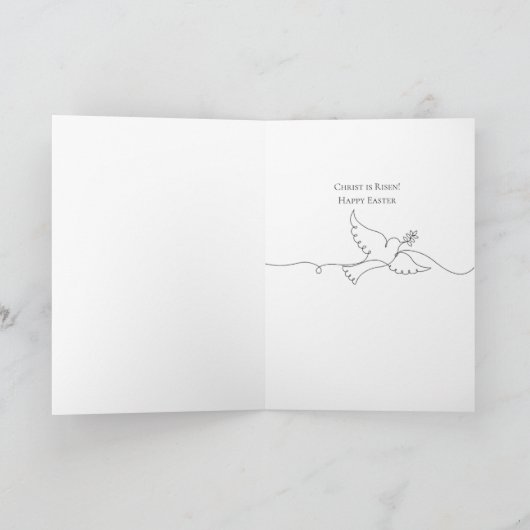 Christian Scripture Easter Card シーズンカード (内部)