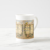 Christian Scripture Mug " The Lord Is My Helper"  ボーンチャイナマグカップ (正面右)