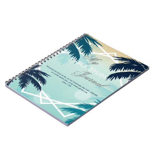 Christian Scripture Notebook for Prayer, Sermon  ノートブック (左側)