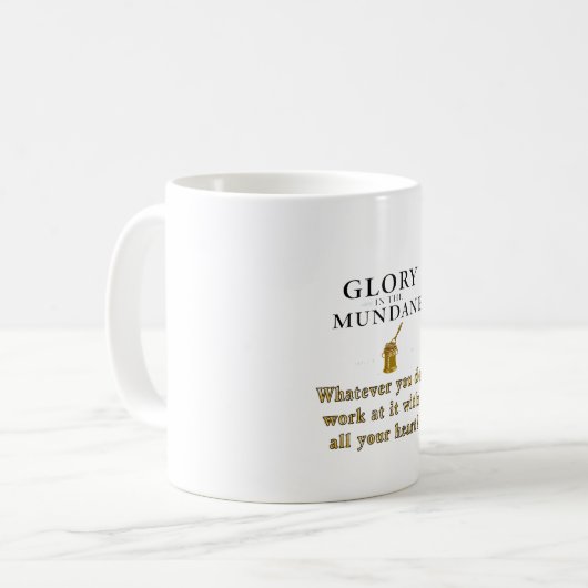 Christian Service Mug コーヒーマグカップ (正面左)
