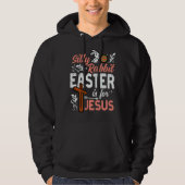 Christian Silly Rabbit Easter For Jesus Men Boys T パーカ (正面)