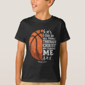 Christian Sketll I Can Do All Things Religious Fai Tシャツ (正面)