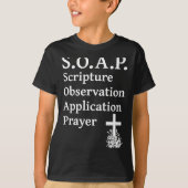 Christian Soap Scripture Observation Application P Tシャツ (正面)