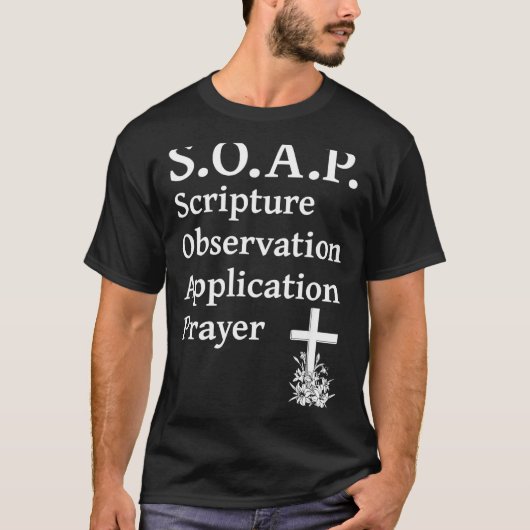 Christian Soap Scripture Observation Application P Tシャツ (正面)