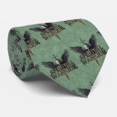 Christian Spiritual Warrior Custom Necktie ネクタイ (ロール)