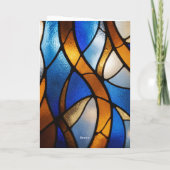 Christian stain-glass look カード (裏面)