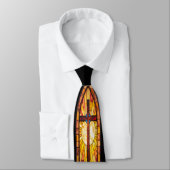 Christian Stained-Glass Cross Tie ネクタイ (タイ)