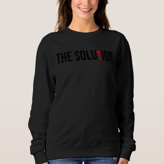 Christian Tees  The Solution スウェットシャツ (正面)