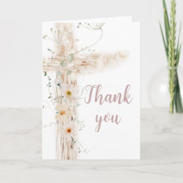 Christian thank you card サンキューカード