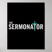 Christian The Sermonator - Pastor &amp; Preacher C ポスター (正面)