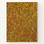 Christian THE VISION書カスタマイズ可フェイク能金ゴールド ノートブック (裏面)