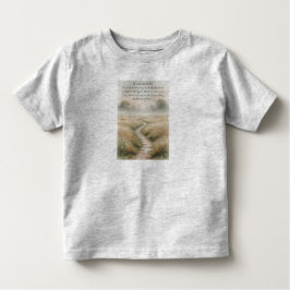 Christian Toddler's Romans 8:28 Bible Tee Shirt トドラーTシャツ