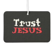 Christian ‘Trust JESUS’ Red Black White