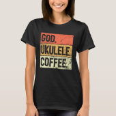 Christian Ukulele Player Worship Ukulele Church Uk Tシャツ (正面)