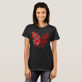 Christian Valentine's Day  Her Cheetah Print Butte Tシャツ (正面フル)
