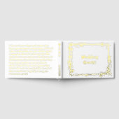 Christian Wedding Guest Book Customizeable  ゲストブック (全面)