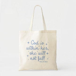 Christian Women Faith Scripture Tote Bag トートバッグ