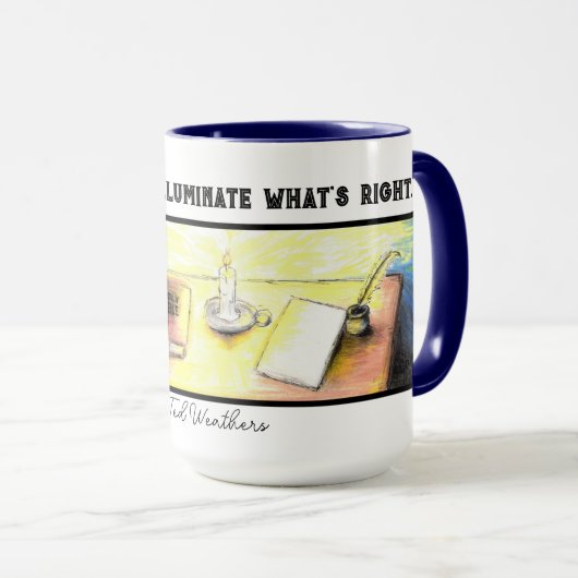 Christian Writer's Mug マグカップ (正面右)