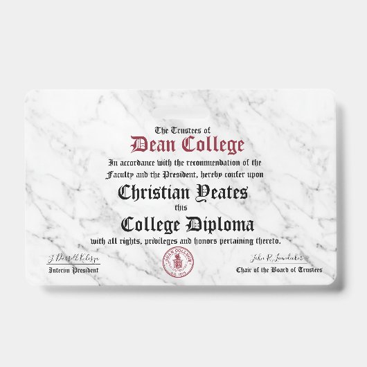 Christian Yeates バッジ (正面)