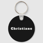 Christiane キーホルダー (裏面)