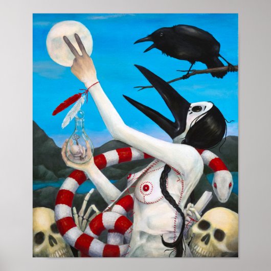 Christiane Cegavskeによる「アセンション」 ポスター (正面)