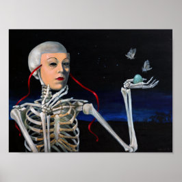 Christiane Cegavskeによる「Mask of Life」ポスター ポスター