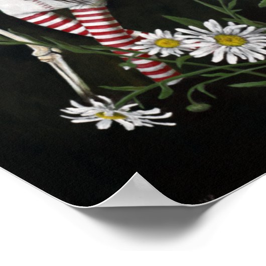 Christiane Cegavskeのポスター『死と人形』 ポスター (角)