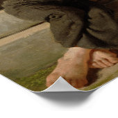 Christiansborg前遊の少年たちのサイコロ ポスター (角)