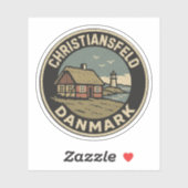 Christiansfeld, Denmark デンマーク  シール (シート)