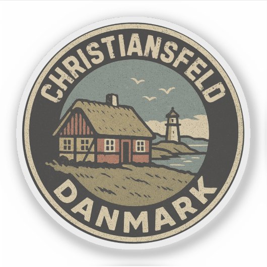 Christiansfeld, Denmark デンマーク  シール (正面)