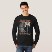 Christiany Faith Jesus Christ Savior Jesus Devotee Tシャツ (正面フル)