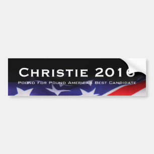 CHRISTIEポンドのバンパーステッカーのための2016ポンド バンパーステッカー