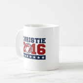 CHRISTIE 2016の円形象 コーヒーマグカップ (正面左)