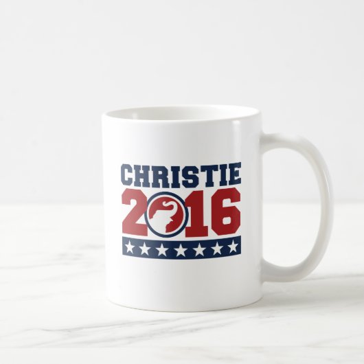 CHRISTIE 2016の円形象 コーヒーマグカップ (右)