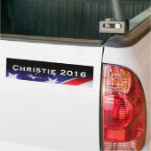 CHRISTIE 2016年のモダンなキャンペーンバンパーステッカー バンパーステッカー (トラック上)