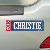 CHRISTIE 2016年 バンパーステッカー (車上)